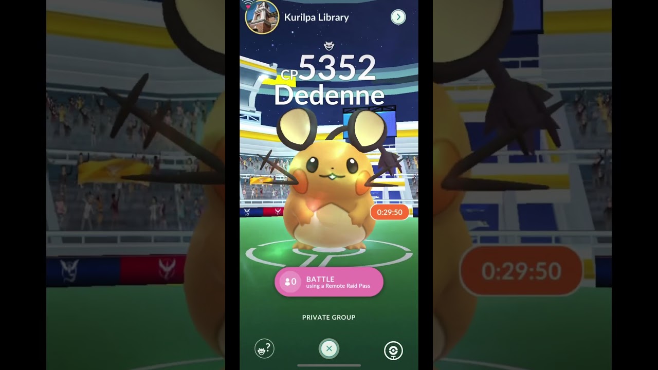 POKÉMON GO: DEDENNE RAID BATTLES!!!