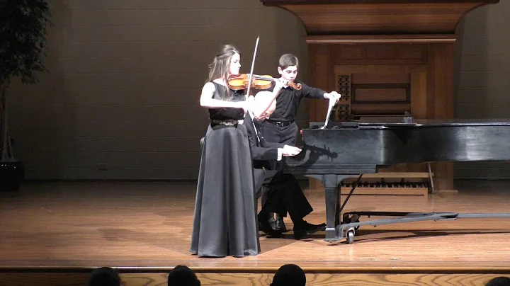 Violin Sonata in A Major - Franck - Melissa Guthrie