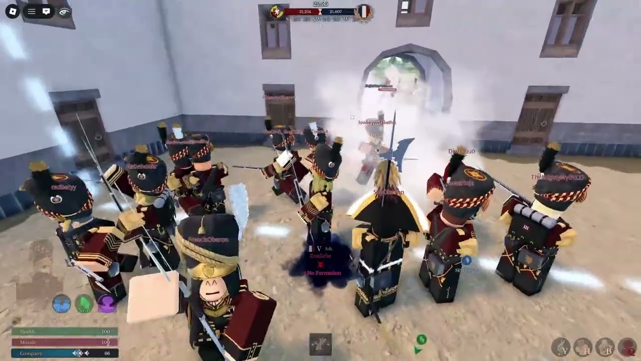 roblox napoleonic wars andour guard v france 3eme swiss, 6e