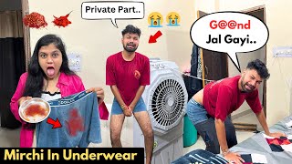 Bhai Ke Underwear Mein Mirchi Mix Prank On My Bro Gone Wrong Epic Reactionaaj Toh Mai Gyi