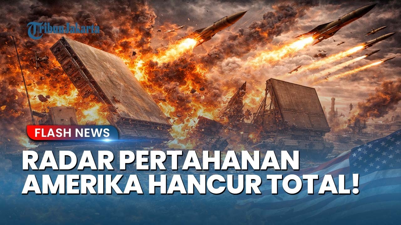 AMERIKA BUTA TOTAL! Iran Hancurkan Puluhan Radar Pertahanan AS Hingga Rudal Teheran Tak Terdeteksi