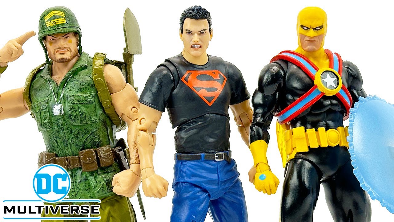 DC Multiverse MCE Connor Kent, Sgt. Rock & Agent Liberty Review!
