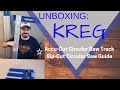 UNBOXING/UNPACKAGING: KREG ACCU-CUT & RIP-CUT Track Saw Guides UNBOXING/UNPACKAGING: KREG ACCU-CUT & RIP-CUT Track Saw Guides