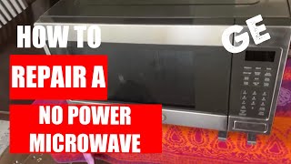 How To Repair A No Power Microwave