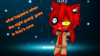 What happens when the night guard goes in foxy's cove||foxy be like||fredbear be like meme/with foxy screenshot 5