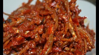 Resep Sambel Teri awet Dan tahan lama