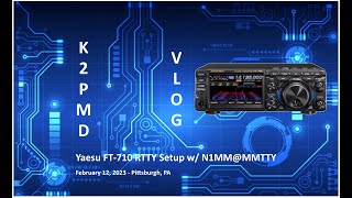 Yaesu FT 710 RTTY Setup N1MM  w/ MMTTY