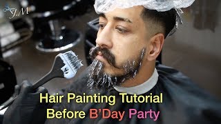 Ultimate Hair Highlights & Beard Color Tutorial - Best Hairstyle For Men 2018 - Episode 16