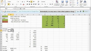 RSA Encryption with Excel Part 3