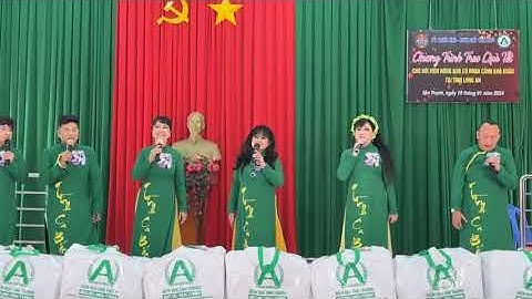Chương trình Trao quà tết cho hội viên nông dân có hoàn cảnh khó khăn tại tỉnh Long An 2024