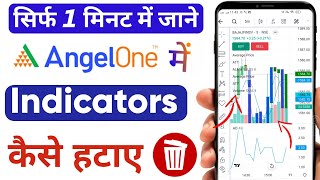 How to remove indicator in angel broking | Angel one me indicator kaise hataye #angeloneapp screenshot 4
