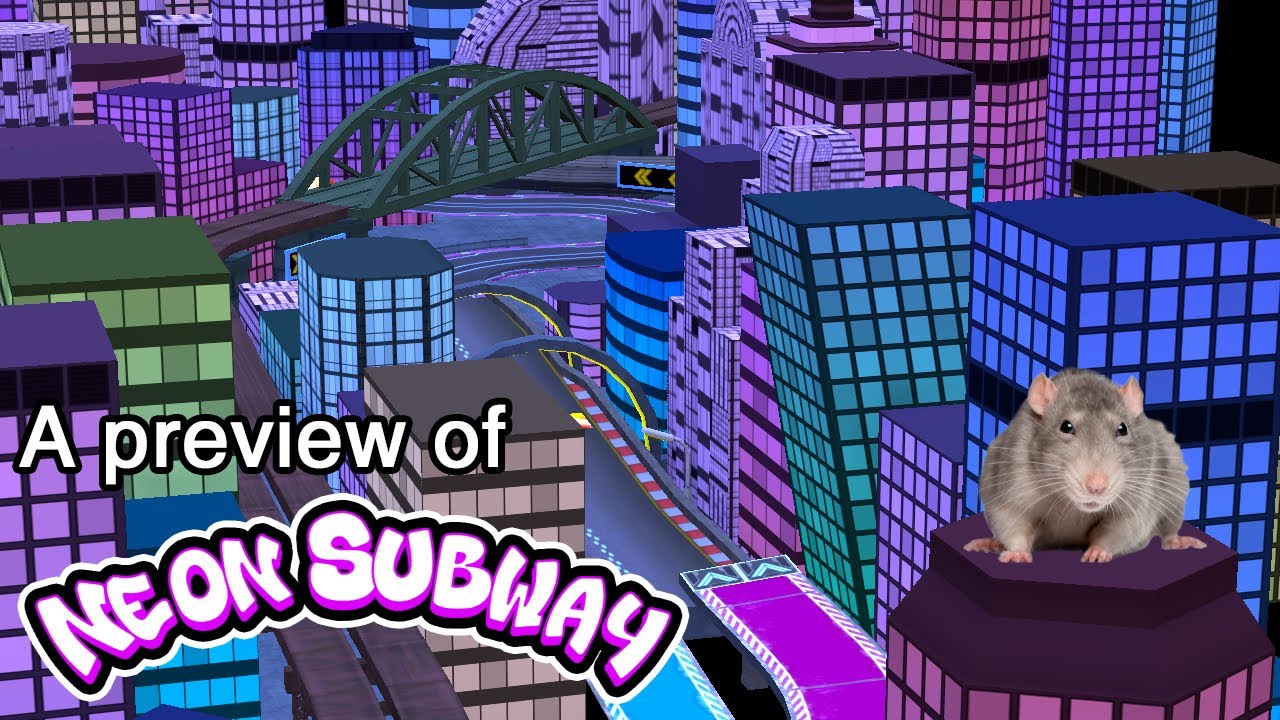[MKWii] (WIP) Neon Subway Track - YouTube