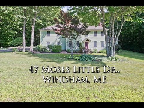 47 Moses Little Dr., Windham, ME home video tour