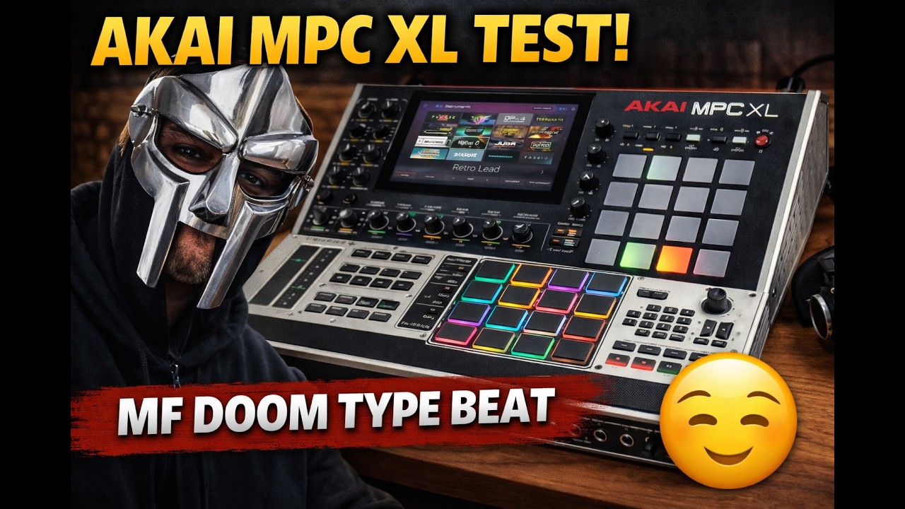 MPC XL  I  MF Doom type Beat  I  Bulgarian Mafia