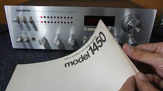 VENDA - MODEL 1450 GRADIENTE RECEIVER ANOS 80 VINTAGE - SOM CLÁSSICO