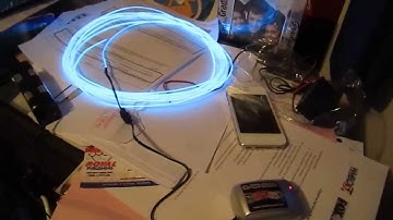 My Sound Activated EL Wire