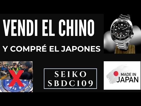 Vendí el chino y compre el original Japones - Reloj Seiko SBDC109  Automático Captain Willard Reseña - YouTube