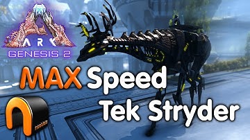 ARK Genesis 2 Max Speed Tek Stryder #ARK