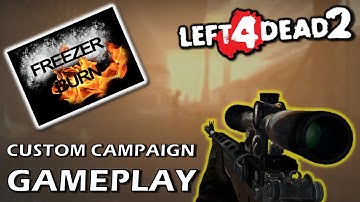 Freezer Burn (60fps Revisit) - Left 4 Dead 2 Custom Campaign Gameplay