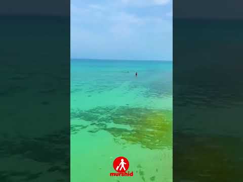 جزيرة لاوان جنوب ايران قناة مرشد للسفر و سياحة شاطئ سياحة العرب خليجي المسافرون سياحة وسفر