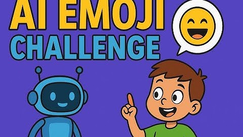AI Emoji Challenge in Python! 🤖🎉 | Fun Coding Game for Kids