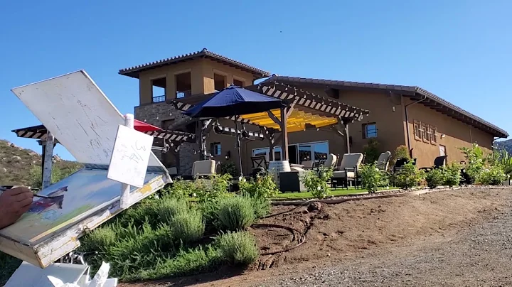 San Diego Watercolor Society at Trevi Hills Winery...
