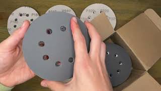 100 Piece Sanding Disc Set