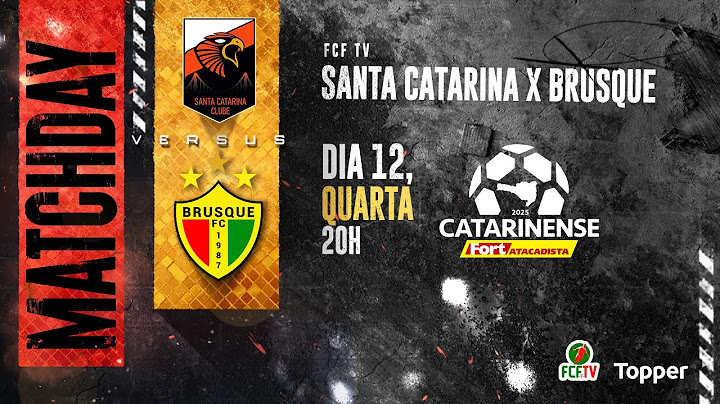 AO VIVO | SANTA CATARINA X BRUSQUE | CATARINENSE FORT ATACADISTA 2025