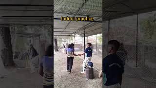 #indoor cricket practice #cricket coaching #cricketacadmey #youtubeshorts #ipl #youtubeshorts