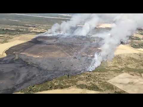 Incendio en Ferreras de Cepeda