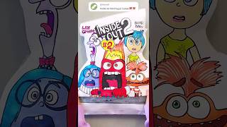 Inside out 2 blind bag  #papercraft #blindbag #insideout #disney #diy #squishy #craft #asmr