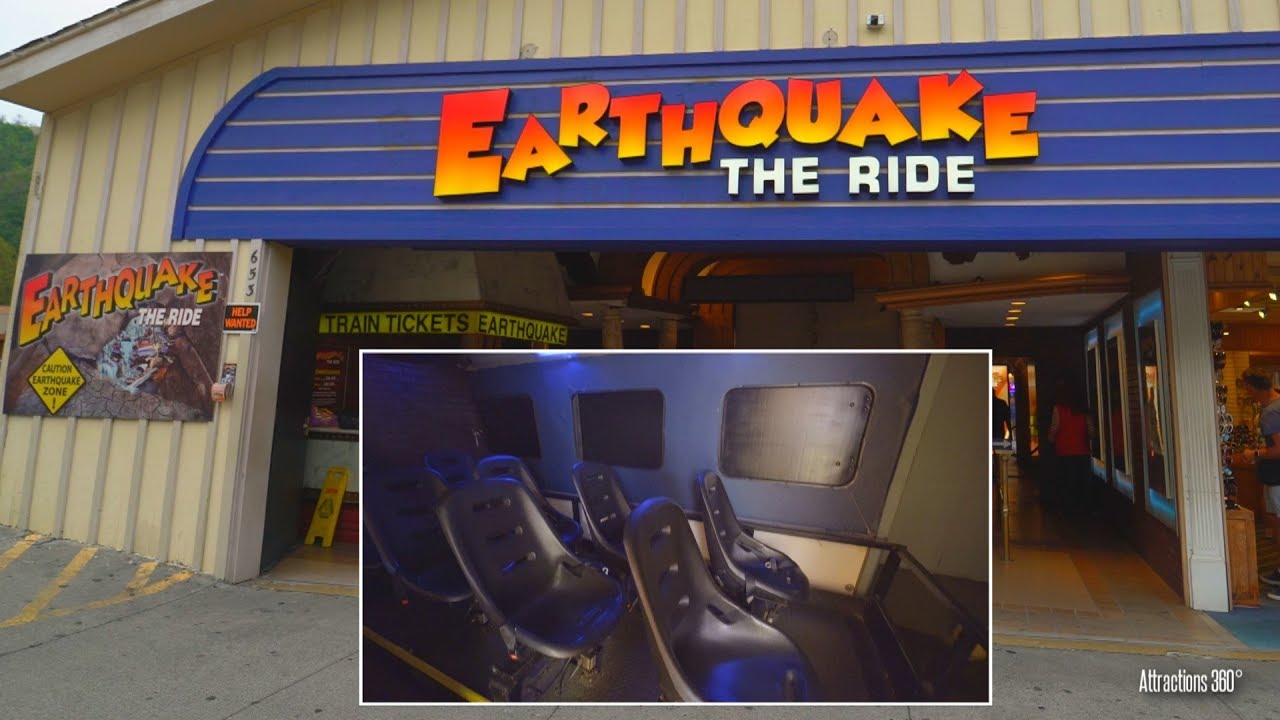 Earthquake the Ride Attraction in Gatlinburg, Tennessee