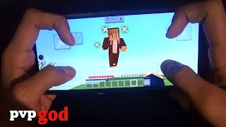 how to become pvp god in minecraft pe