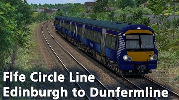 Train Simulator 2021: Class 170 ScotRail on the Fife Circle Line Edinburgh to Dunfermline