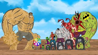 Hulk Spider Man Vs Giants - Sandman Returning From The Dead Secret - Funny Super Heroes Movies