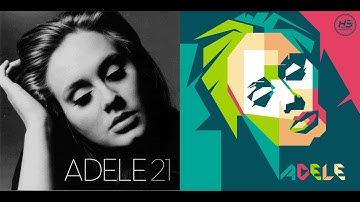 Tutorial WPAP Simple With CorelDraw X7 Adele by Hafiez Shesionk