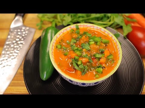 Carrot Soup - how to make soup - vegan recipes - healthy vegetable soup - vegetarian recipes
