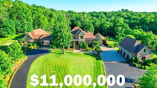 Expensive luxury mansion in Franklin, Tennessee for $11,000,000.