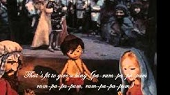 The Little Drummer Boy  The Harry Simeone Chorale  With Lyrics