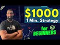 Killer binary options 1 minute strategy for rookies  live trading 