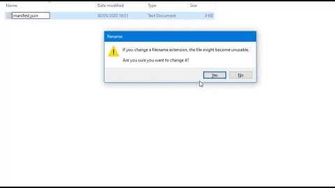 How To Create Chrome Extension Manifest File