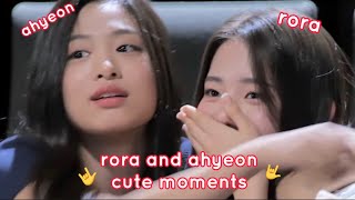 BABYMONSTER RORA AND AHYEON | SWEET MOMENTS | no awkward moments just pure | #rora #ahyeon