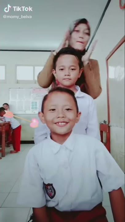 viral tik tok pelajar sd dan guru