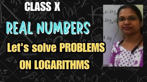 LOGARITHMS of Real Numbers | Class 10-12 | Properties & Problem Solving #ssc #cbseclass10 👍