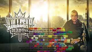 Lyrics Alle Reime Kollegah - Bossaura