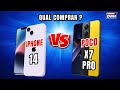 QUAL COMPRAR ? IPHONE 14 5G VS  POCO X7 PRO 5G #smartphone   #motorola  #samsung #technology