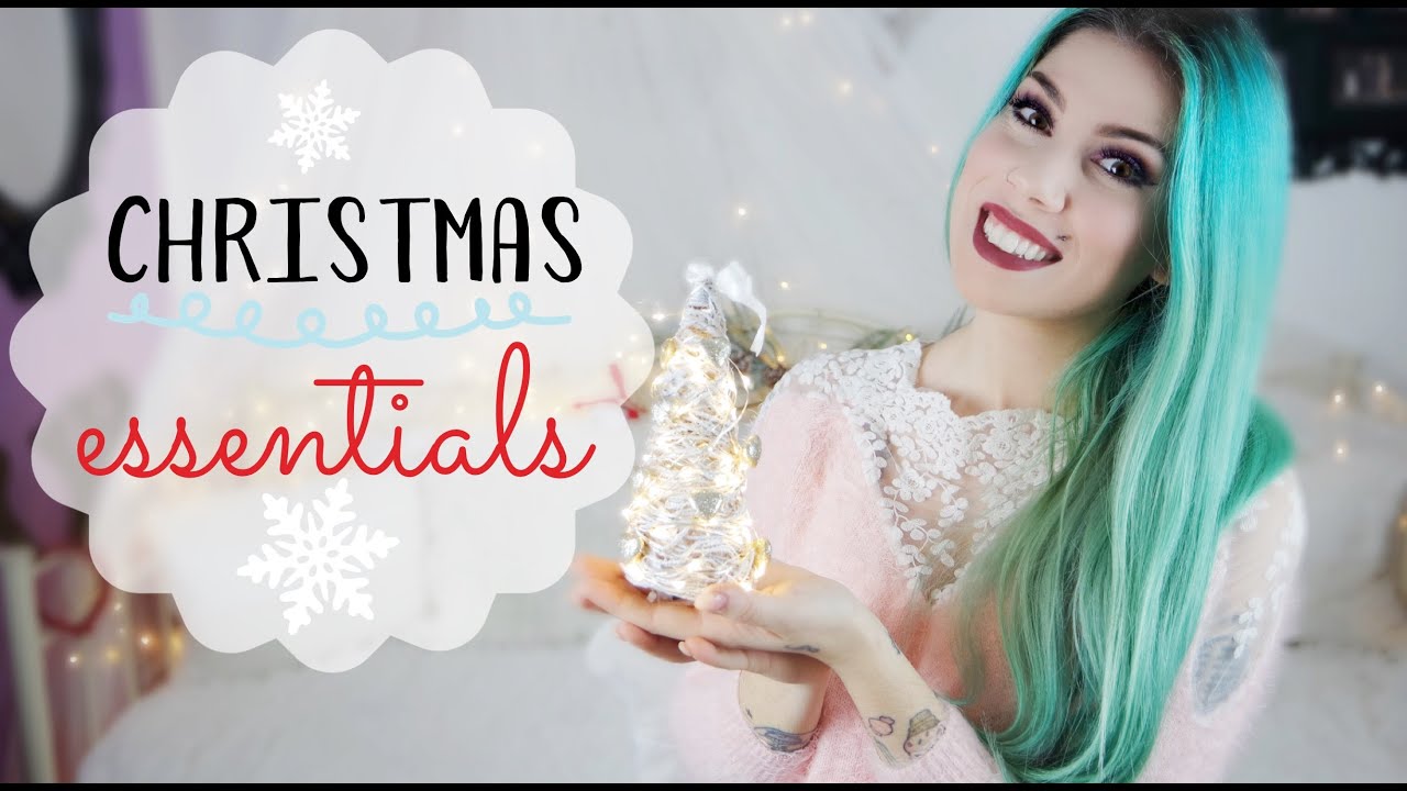 Christmas Essentials ❅ ft. QueenBeeMakeup |YesStyle