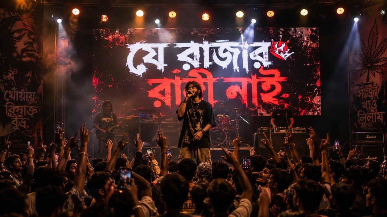 Je Rajar Rani Nai | যে রাজার রাণী নাই | New Version | Live Performance ...