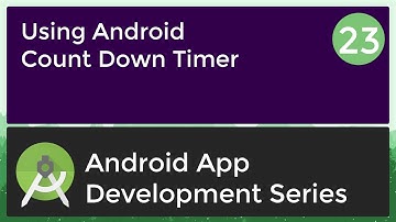 Android Application Development Tutorial for Beginners - #23 | 2017 | CountDown Timer in Android App