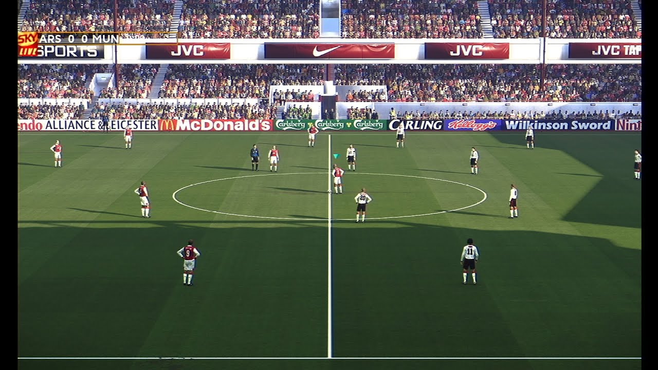 Патч ISS 96/97 / PES 2021 (Pro Evolution Soccer) «Арсенал» — «Манчестер Юнайтед», «Хайбери» / Кла...